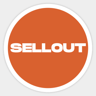 Sellout Circle (Orange) Sticker